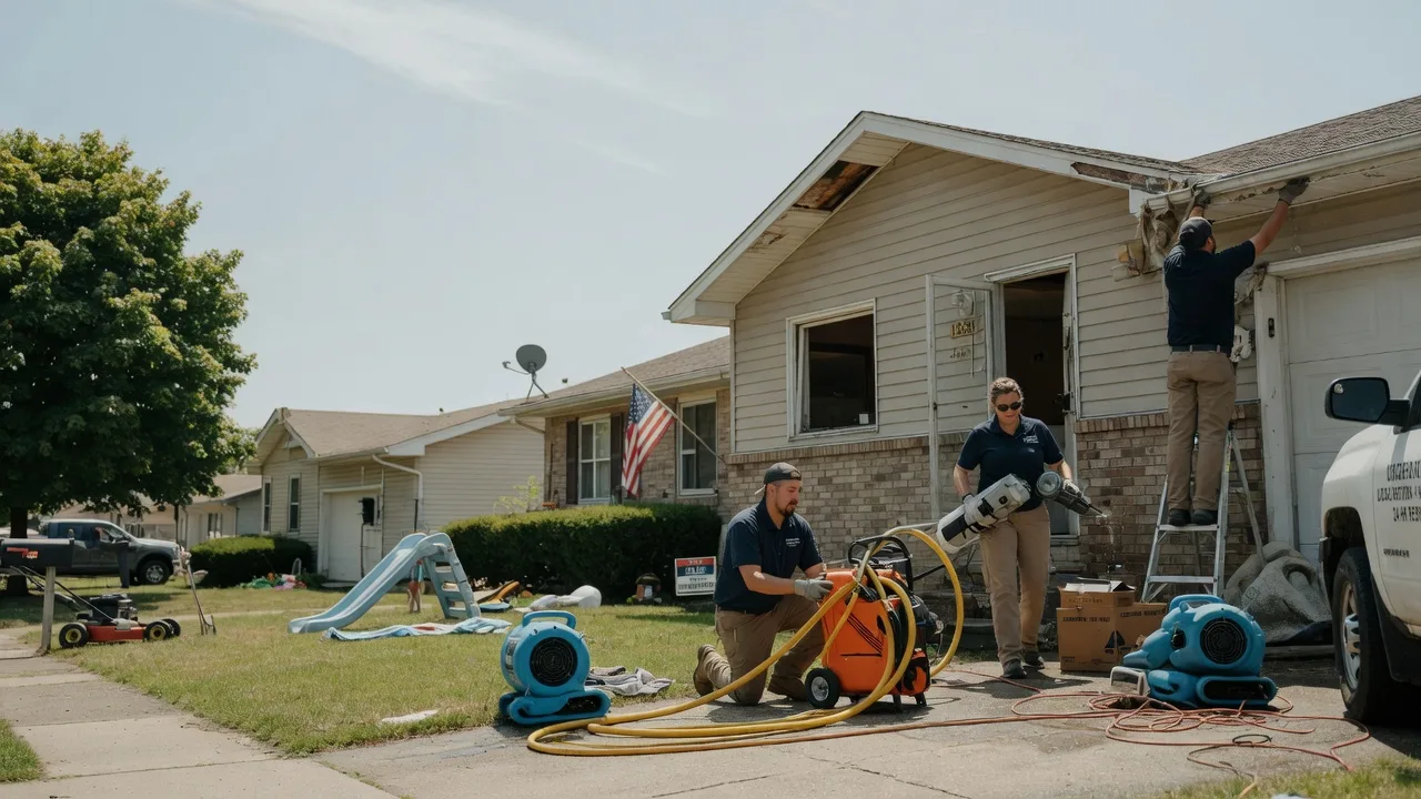 Water Damage Restoration in Mahomet, IL near me